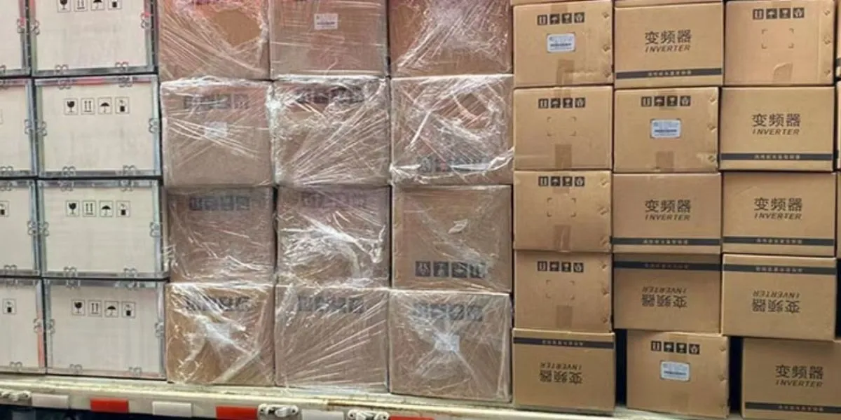 Energy efficient motor control with VFD and soft starter diagram