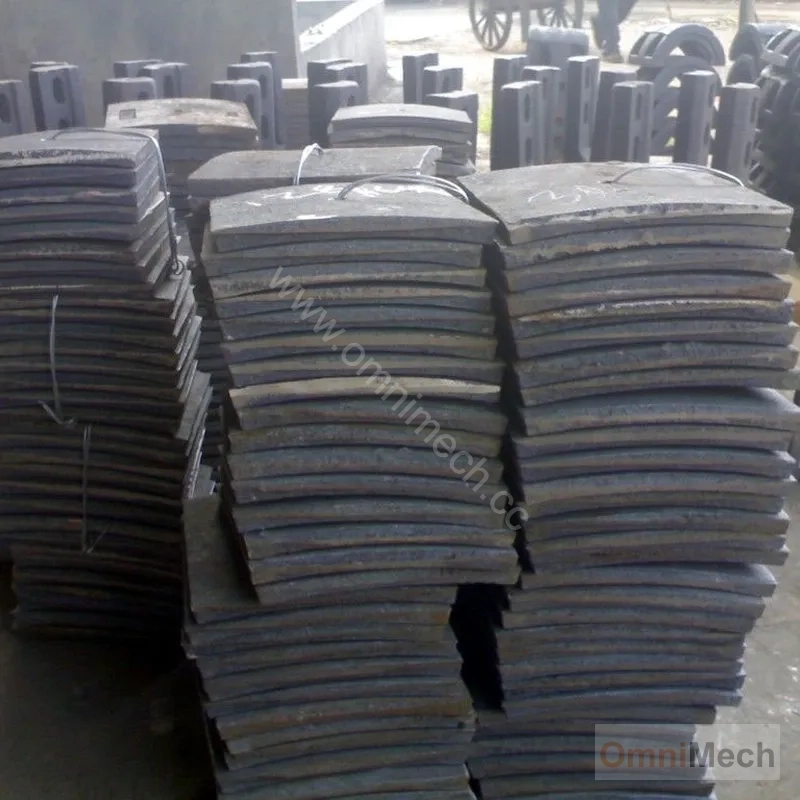 Manganese Steel Ball Mill Liner-Ball Mill Parts-Mn13Cr2 / Mn18Cr2 Manganese Steel - View 6