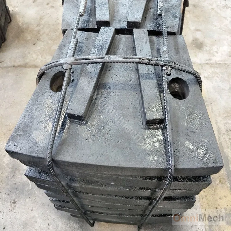 Manganese Steel Ball Mill Liner-Ball Mill Parts-Mn13Cr2 / Mn18Cr2 Manganese Steel - View 7