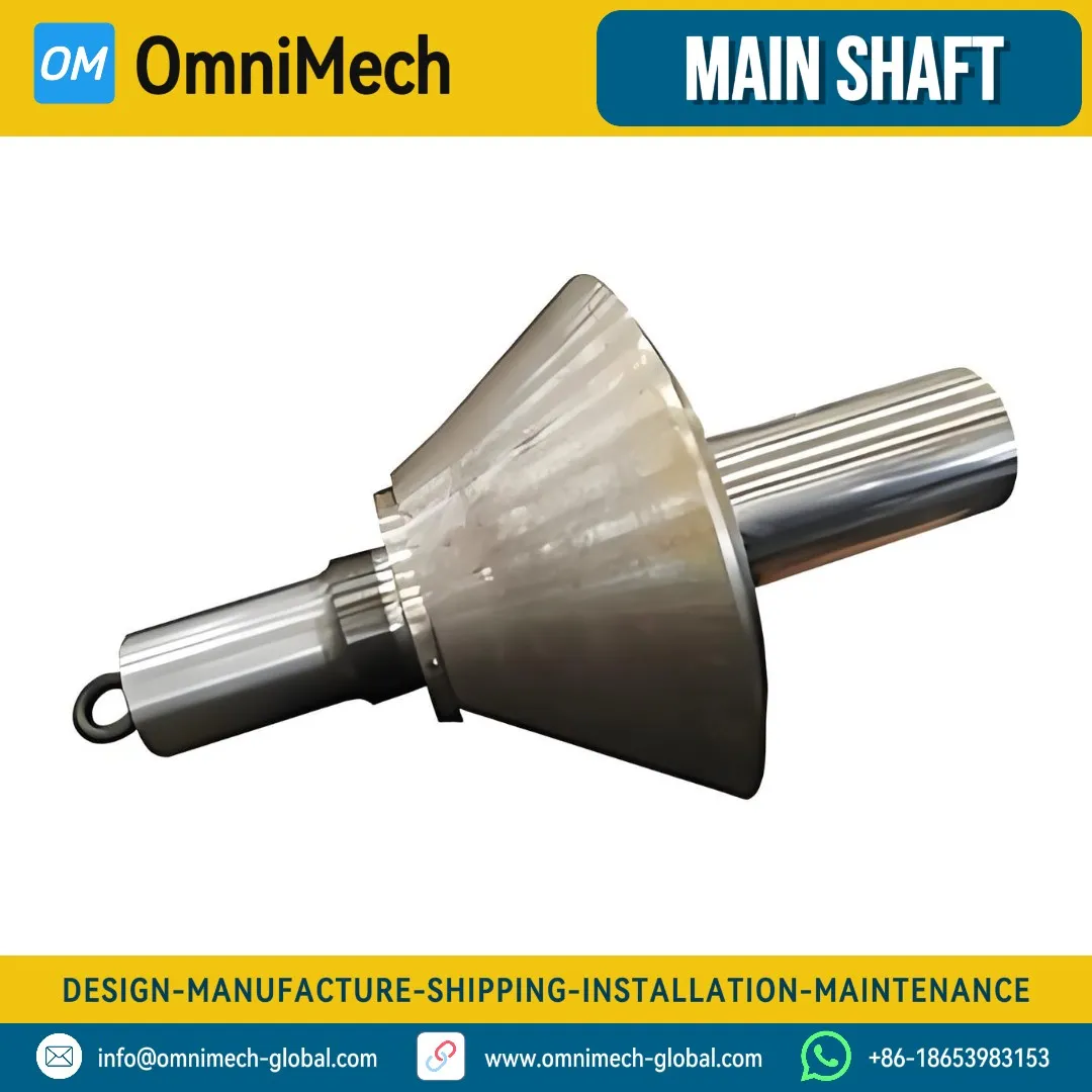 Main Shaft for GP Series Cone Crusher-Cone Crusher Parts-42CrMo / 40CrNiMo / Forged Alloy Steel - View 5