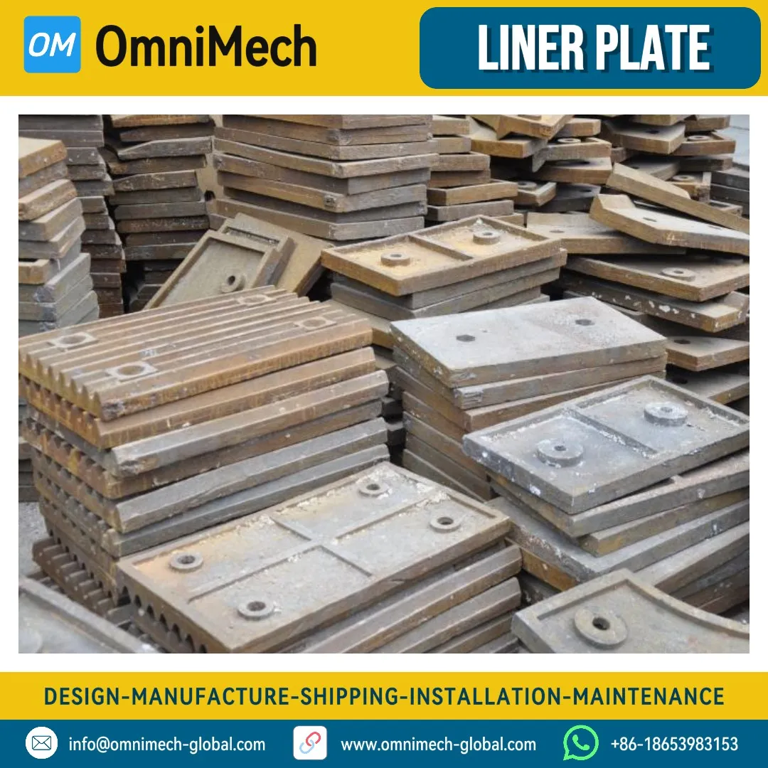 Replaceable Inner Liner for Hammer Crusher-Hammer Crusher Parts-Mn13Cr2 / Mn18Cr2 Manganese Steel - View 2