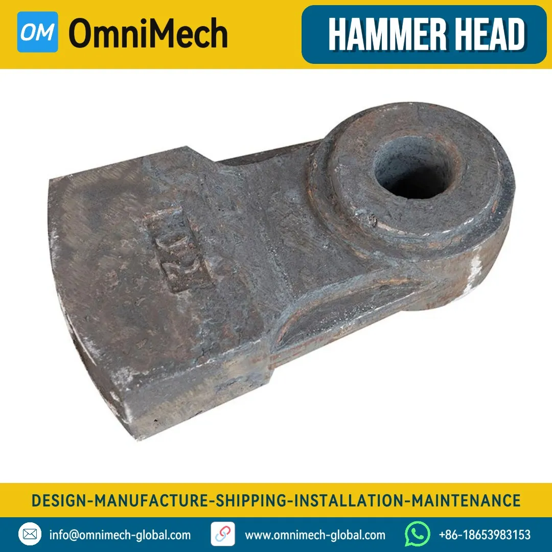 High Chrome Alloy Cast Crusher Hammer