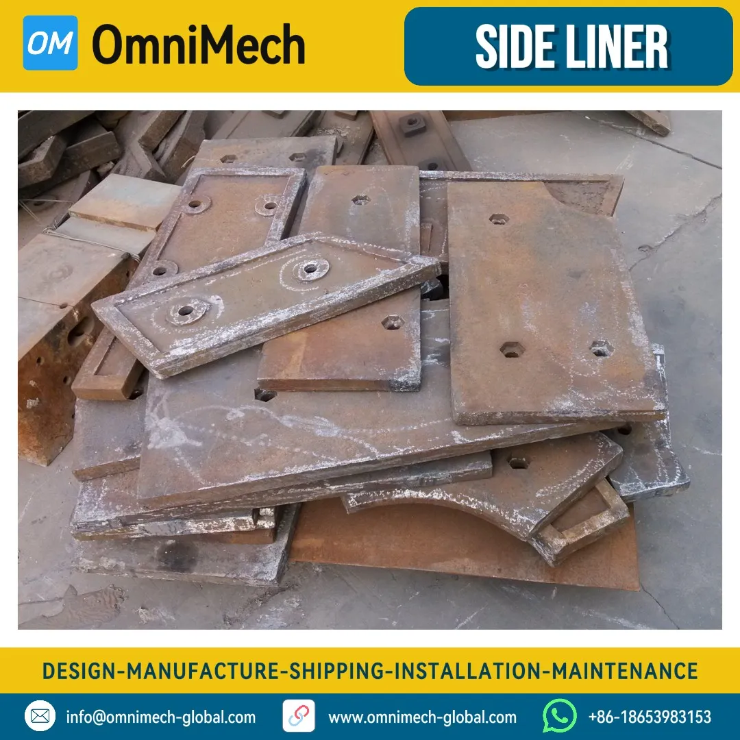 Inner Frame Side Liner for Impact Crusher-Impact Crusher Parts-Mn13Cr2 / Mn18Cr2 Manganese Steel - View 2