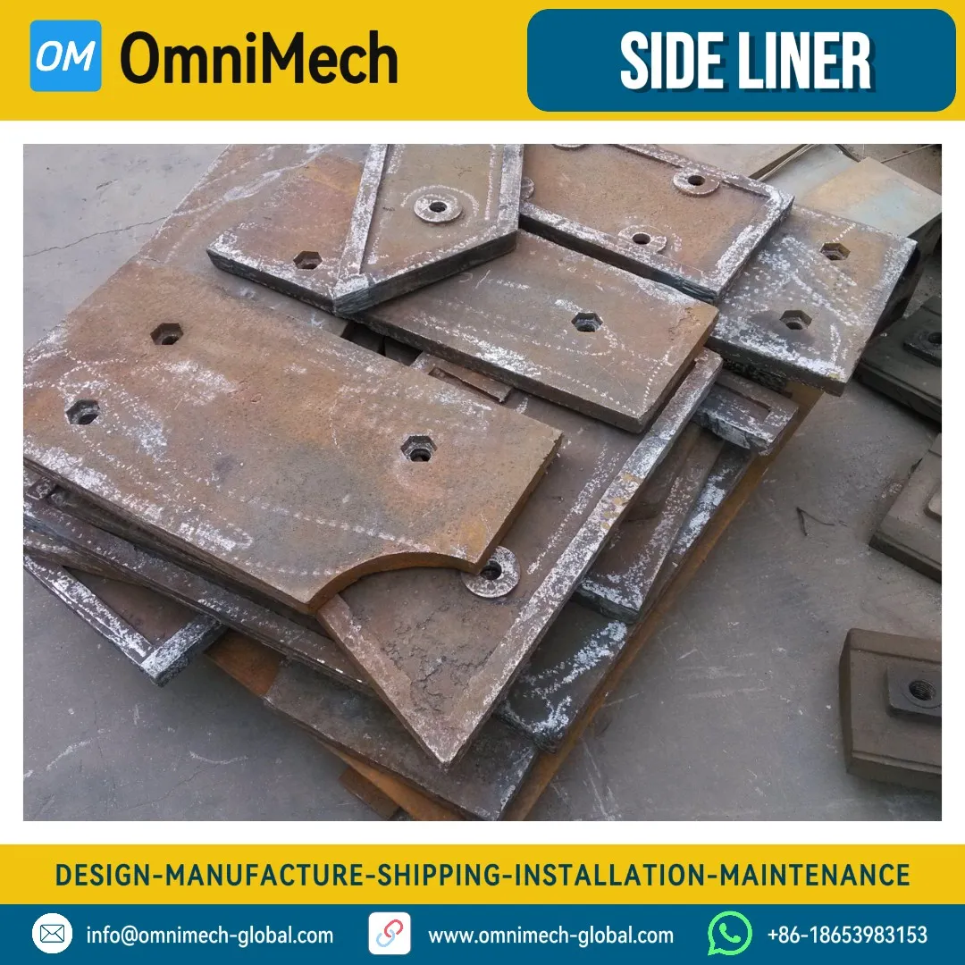 Inner Frame Side Liner for Impact Crusher