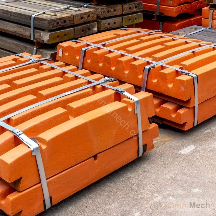 Heavy Duty Manganese Jaw Plate-Jaw Crusher Parts-Mn13Cr2 / Mn18Cr2 High Manganese Steel - View 4
