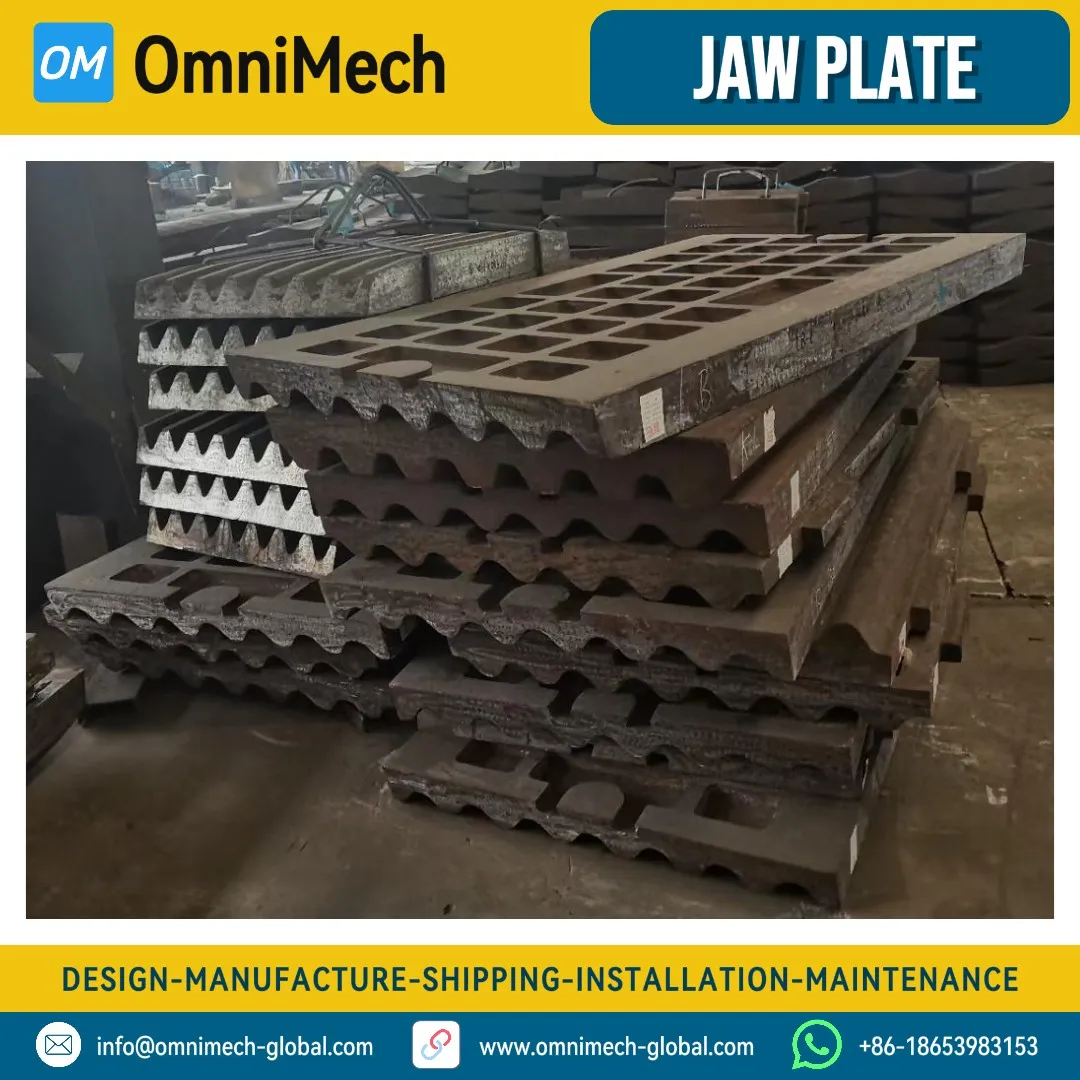 Heavy Duty Manganese Jaw Plate