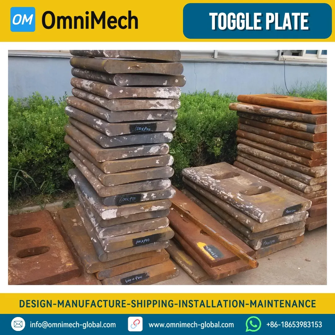 Cast Iron Toggle Plate for Jaw Crusher-Jaw Crusher Parts-Gray Cast Iron HT200 / HT250 - View 2