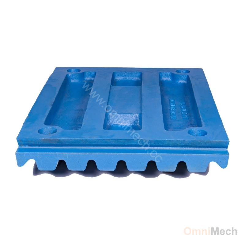 Mn22Cr2 Fixed Jaw Plate Liner-Jaw Crusher Parts-Mn22Cr2 High Manganese Steel - View 2