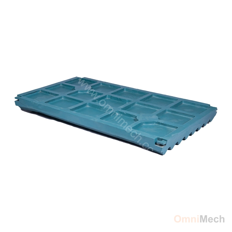 Mn22Cr2 Fixed Jaw Plate Liner-Jaw Crusher Parts-Mn22Cr2 High Manganese Steel - View 4