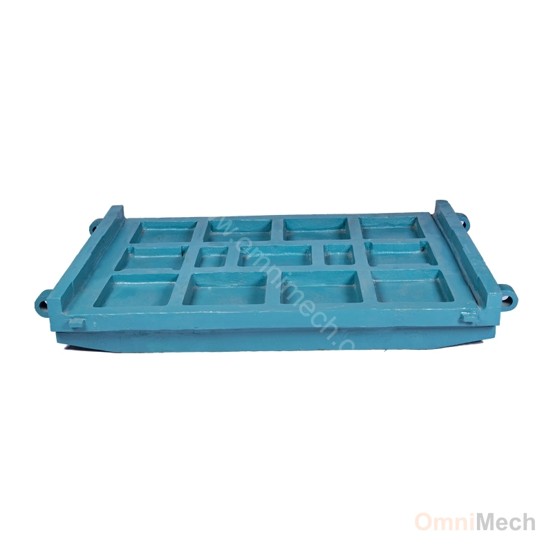 Mn22Cr2 Fixed Jaw Plate Liner-Jaw Crusher Parts-Mn22Cr2 High Manganese Steel - View 5
