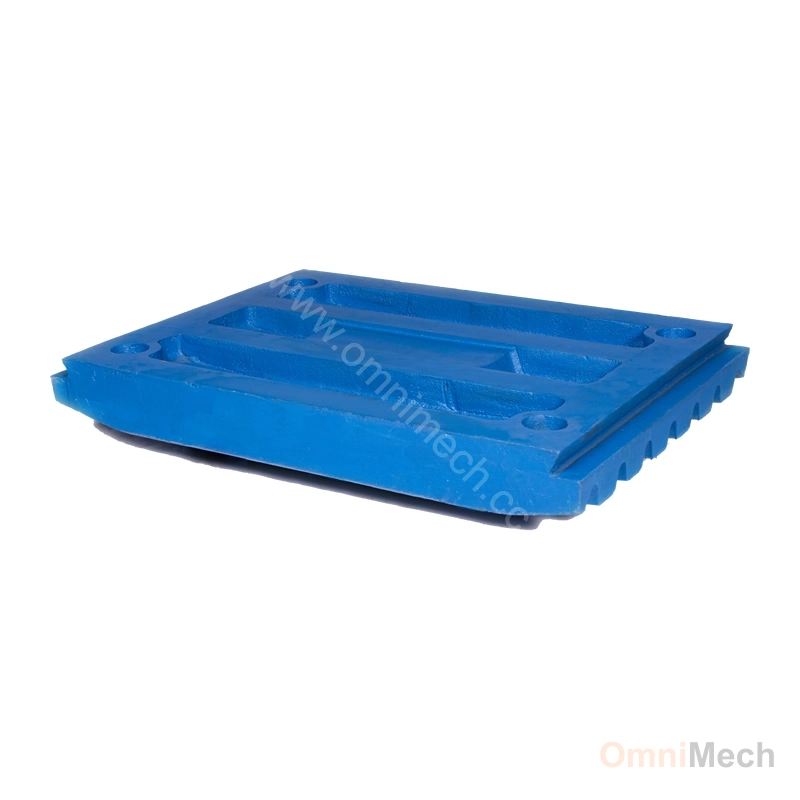 Mn22Cr2 Fixed Jaw Plate Liner-Jaw Crusher Parts-Mn22Cr2 High Manganese Steel - View 6